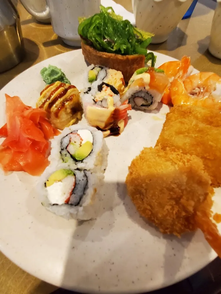 Assorted Sushi & Fried Shrimp